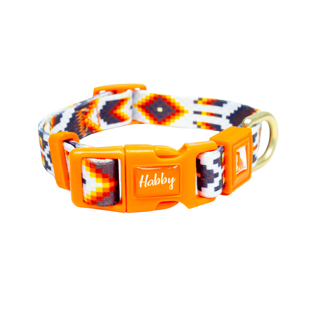 Hundehalsband Teppichmuster