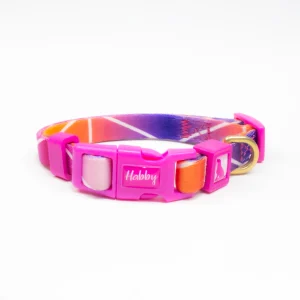 10 mm Katzenhalsband mit Zickzack-Muster